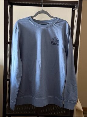 NWT Goodfellow Blue Crew Neck Sweatshirt Men’s Size L